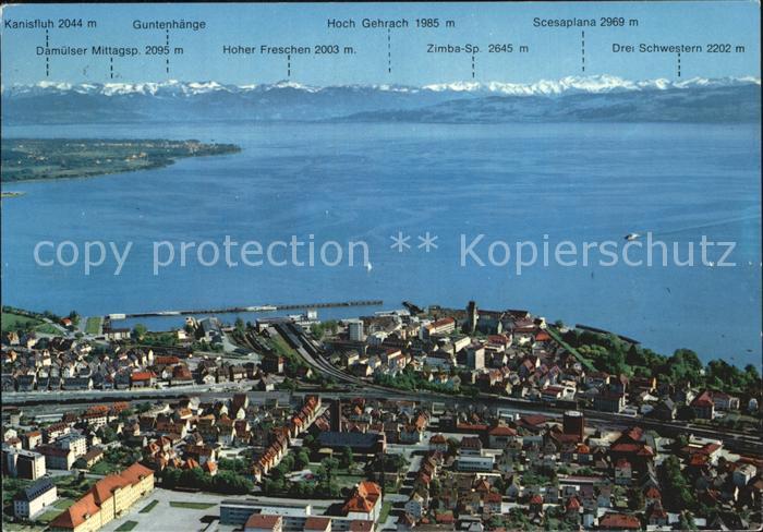 Friedrichshafen Bodensee Fliegeraufnahme