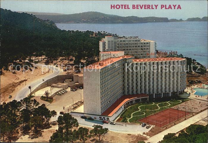Paguera Mallorca Islas Baleares Fliegeraufnahme Hotel Beverly Playa