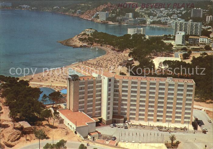 Paguera Mallorca Islas Baleares Fliegeraufnahme Hotel Beverly Playa