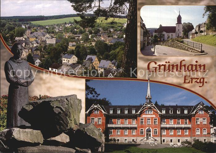 Gruenhain Erzgebirge Moench AWO Mutter-Kind-Kurhaus