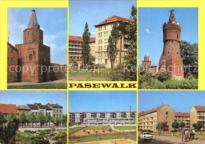 Pasewalk Mecklenburg Vorpommern Muehlentor Mauerturm