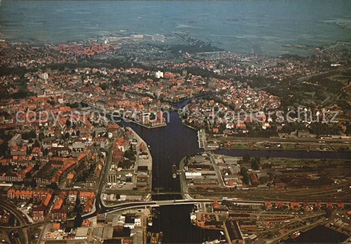 Emden Ostfriesland Fliegeraufnahme