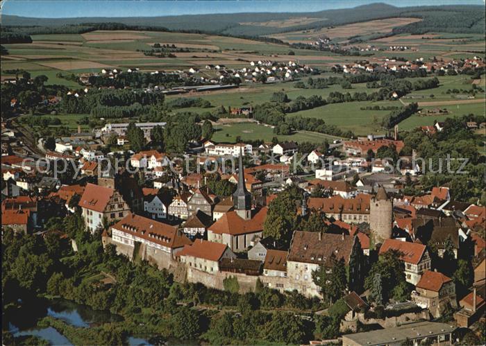 Schlitz Hessen Burgenstadt Fliegeraufnahme