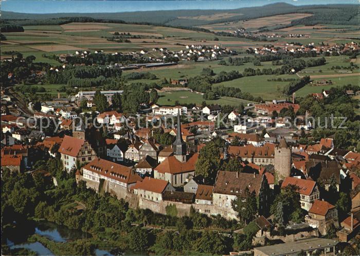 Schlitz Hessen Fliegeraufnahme Burgenstadt