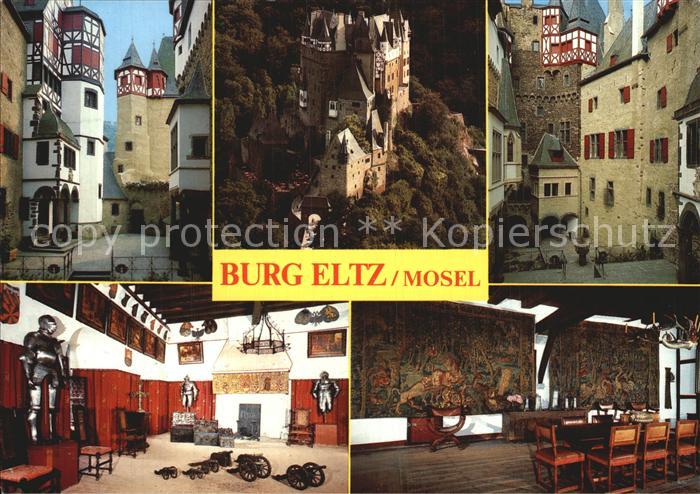 Burg Eltz Burg innen aussen