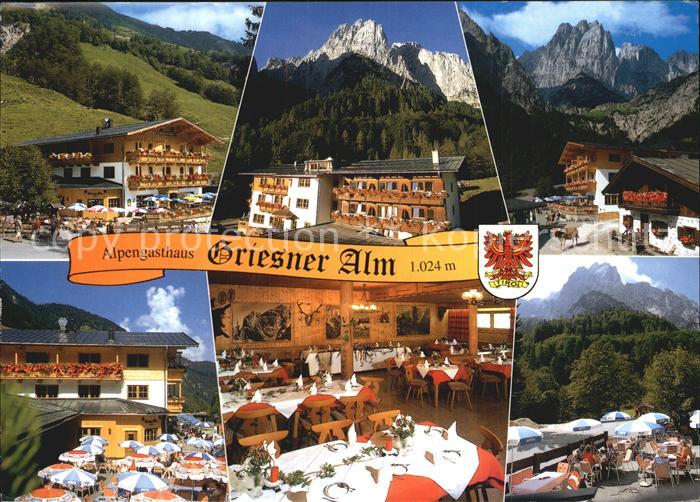 Wilder Kaiser Gasthaus Griesner Alm