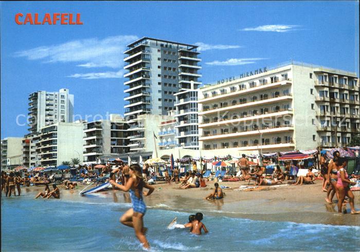 Calafell Costa Dorada Tarragona Strand