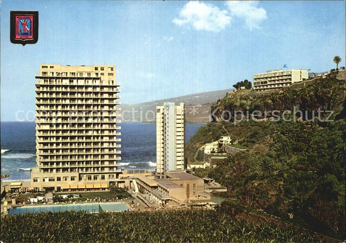 Puerto de la Cruz Fliegeraufnahme