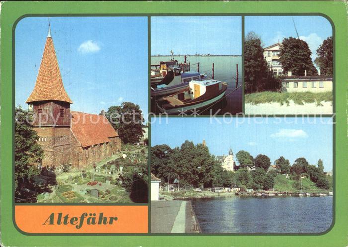 Altefaehr Ruegen Dorfkirche Seglerhafen