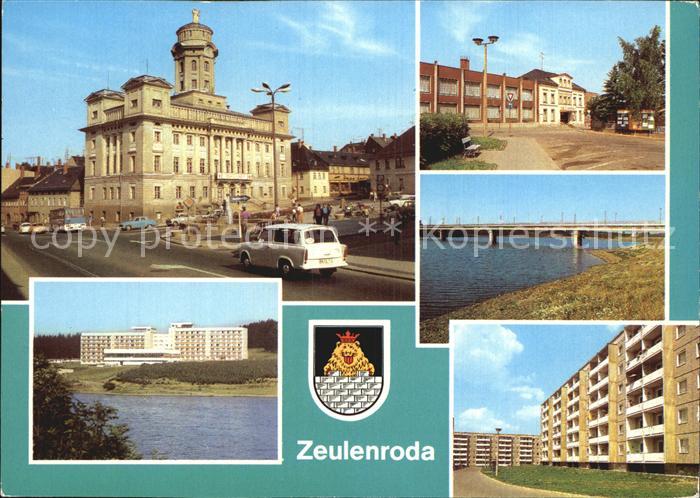 Zeulenroda-Triebes Rathaus Erholungsheim Talsperre Zeulenroda
