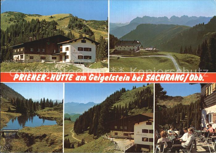 Sachrang Chiemgau Priener Huette am Geigelstein