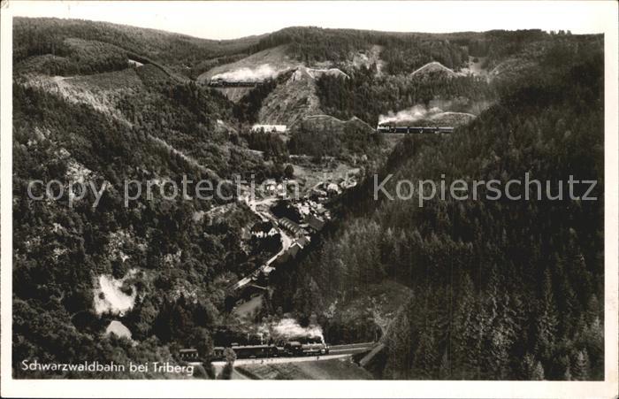 Triberg Schwarzwald Schwarzwaldbahn