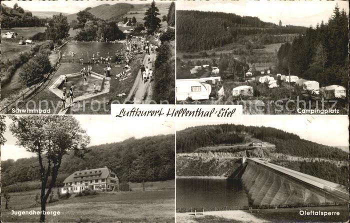 Hellenthal Eifel Schwimmbad Jugendherberge Oleftalsperre Campinplatz