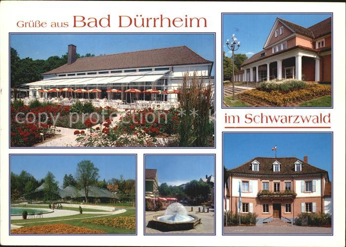 Bad Duerrheim Kurpark Kurhaus Brunnen