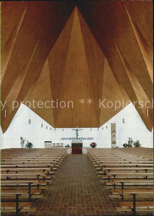 Bad Fuessing Inneres der Katholischen Heilig Geist Kirche
