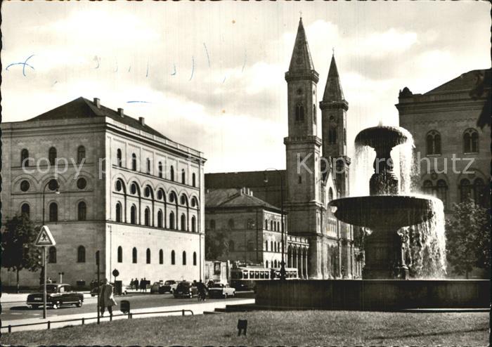 Muenchen Bayern Ludwigskirche Universitaet