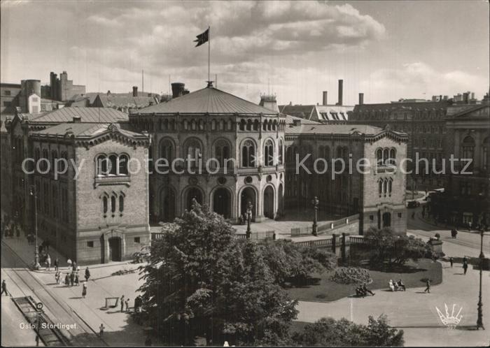 Oslo Norwegen Stortinget