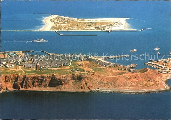 HELGOLAND Insel Schleswig-Holstein Fliegeraufnahme