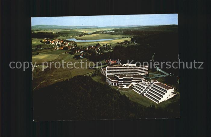 Clausthal-Zellerfeld Goslar Niedersachsen Erholungsheim Buntenbock Fliegeraufnah