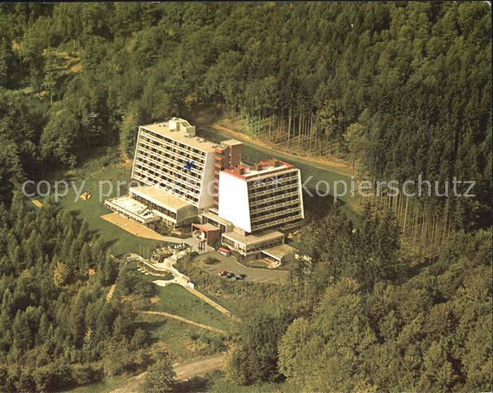 Bad Brueckenau Regena-Sanatorium Fliegeraufnahme
