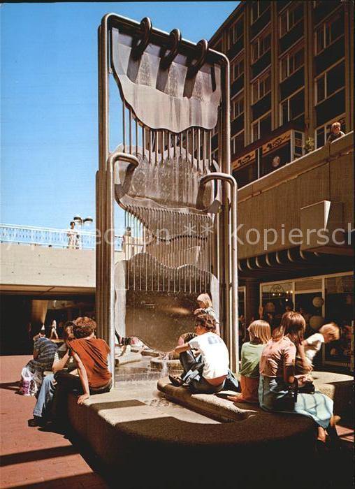 HANNOVER  CITY Brunnen in der Passerelle