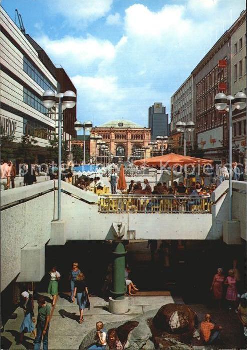 HANNOVER  CITY Bahnhofstrasse Passerelle