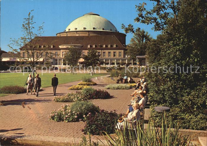 HANNOVER  CITY Stadthalle und Stadthallengarten