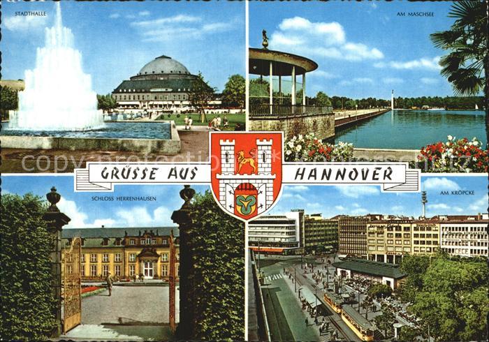 HANNOVER  CITY Stadthalle Schloss Am Kroepcke Maschsee