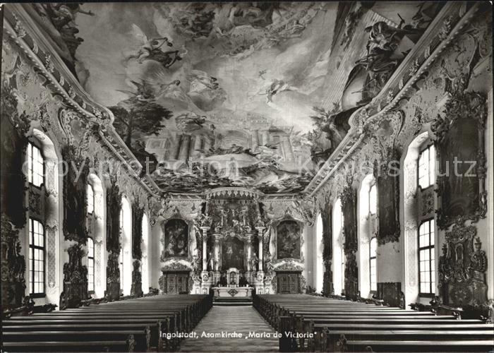 INGOLSTADT  CITY Asamkirche Maria de Victoria