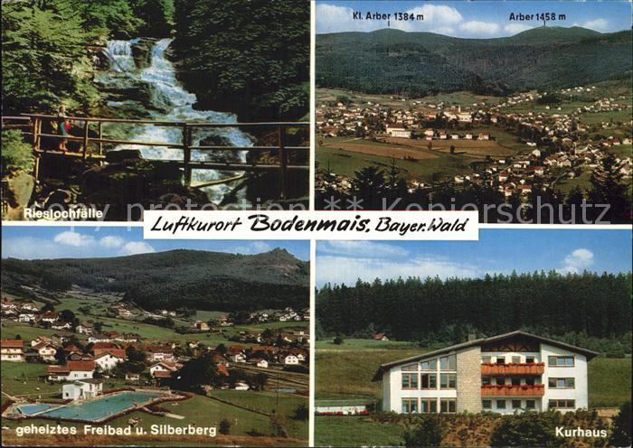 Bodenmais Rieslochfaelle Freibad Silberberg Kurhaus Kleiner und Grosser Arber