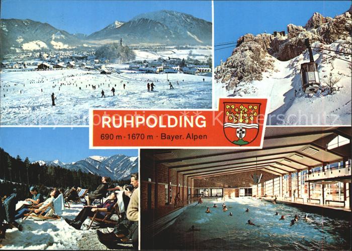 Ruhpolding Bayern Rauschberg Schwimmbad Gondel