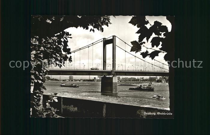 Duisburg Ruhr Rheinbruecke
