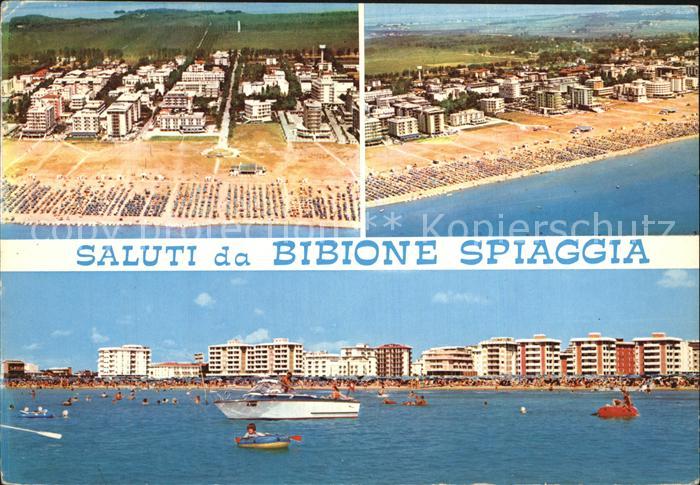 Bibione Fliegeraufnahme Strand