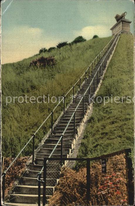 Waterloo Wallon Treppe zum Loewen