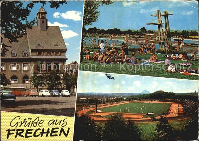 Frechen Schwimmbad Fussballstadion