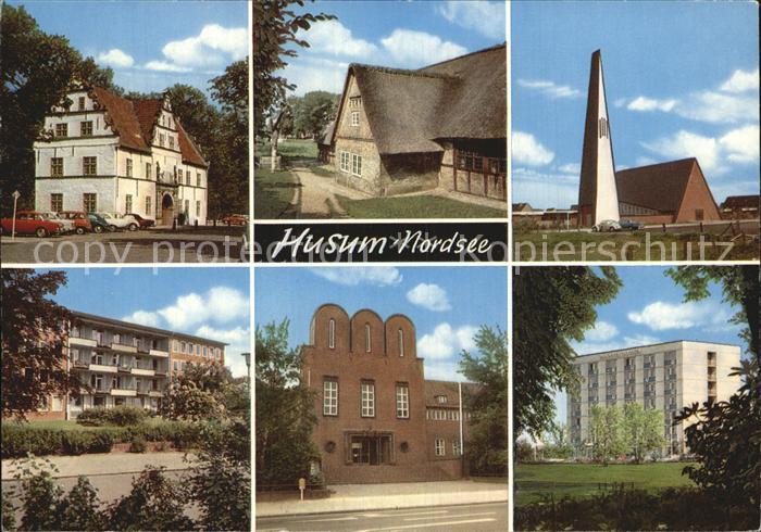 Husum Nordfriesland Ortsansichten Kirche