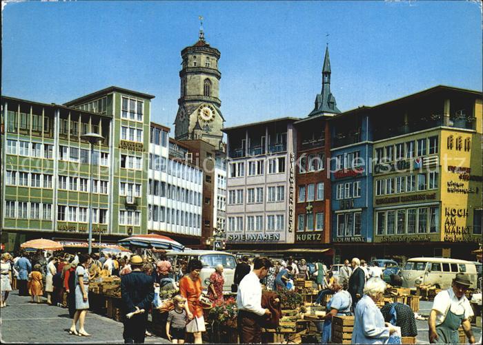 STUTTGART  CITY Marktplatz