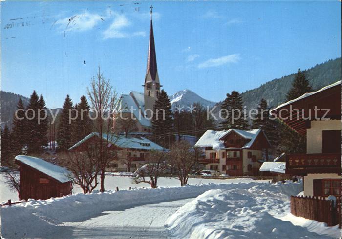 Wiessee Bad Tegernsee Kampen Winter