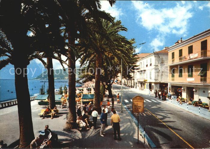 Diano Marina Garibaldi Hauptstrasse Uferpromenade