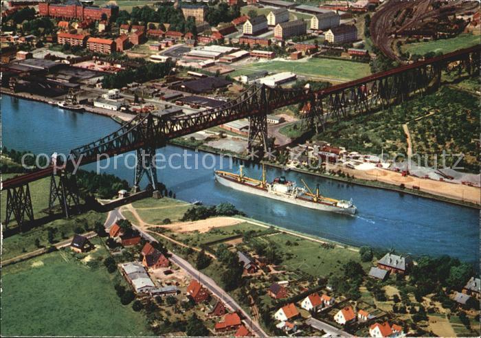 Rendsburg Schleswig-Holstein Hochbruecke Schwebefaehre