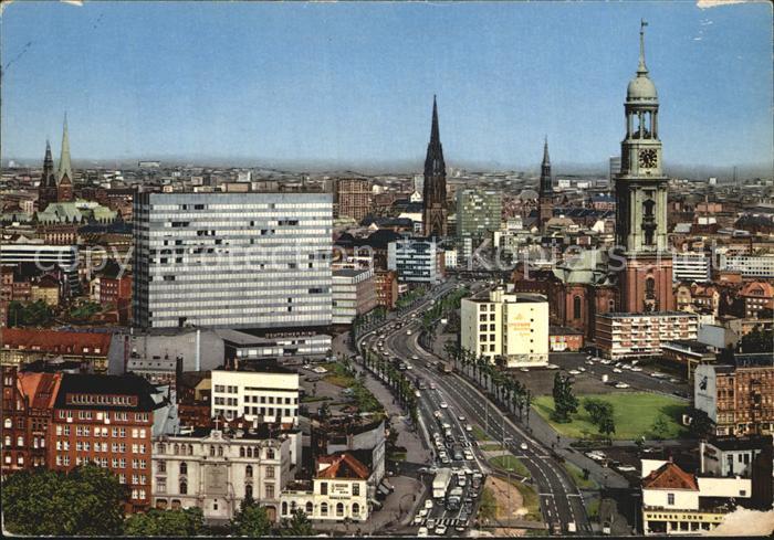 HAMBURG  CITY Ost West Strasse Tuerme