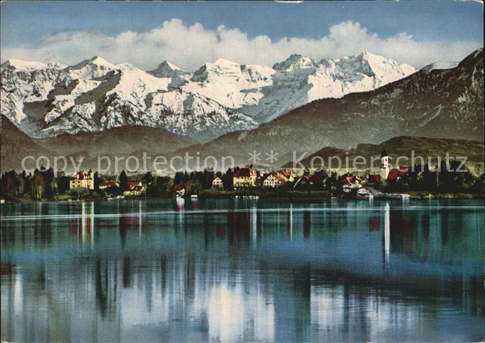 Seeshaupt Starnberger See Karwendelgebirge