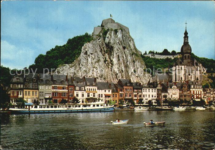 Dinant Wallonie Maas Schloss Stiftskirche