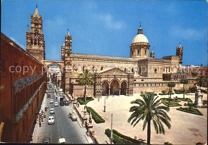 Palermo Sicilia Kathedrale Erzbischoeflicher Palast