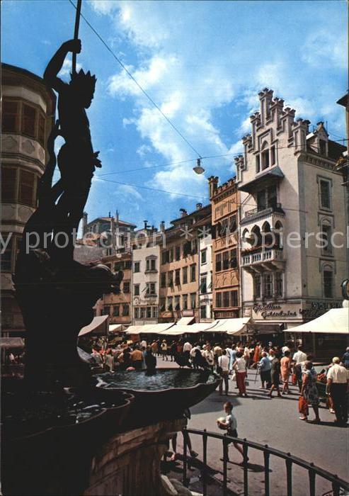 Bolzano Piazza Erbe