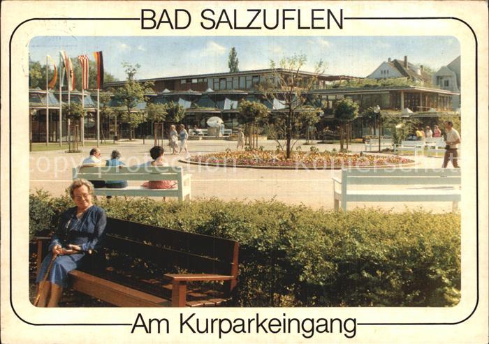 Bad Salzuflen Kurparkeingang