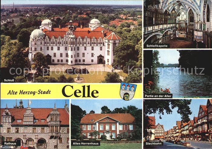 Celle Niedersachsen Herzog Stadt Schloss Aller Kapelle Herrenhaus Stechbahn Rath