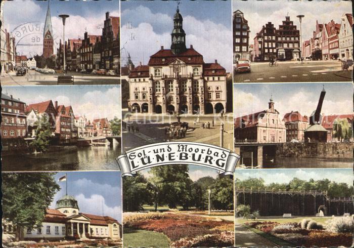 LueNEBURG  CITY Solbad Moorbad Ansichten