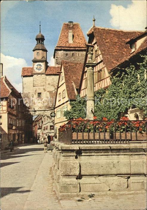 Rothenburg Tauber Markusturm