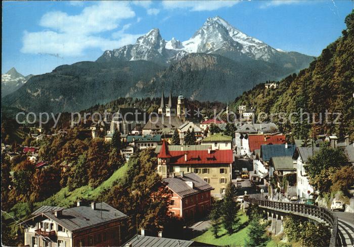 BERCHTESGADEN Bayern Watzmann Schoenfeldspitz